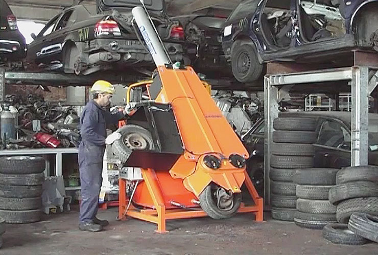 Iris-Mec SR 8 M | Presă manuală pentru roţi