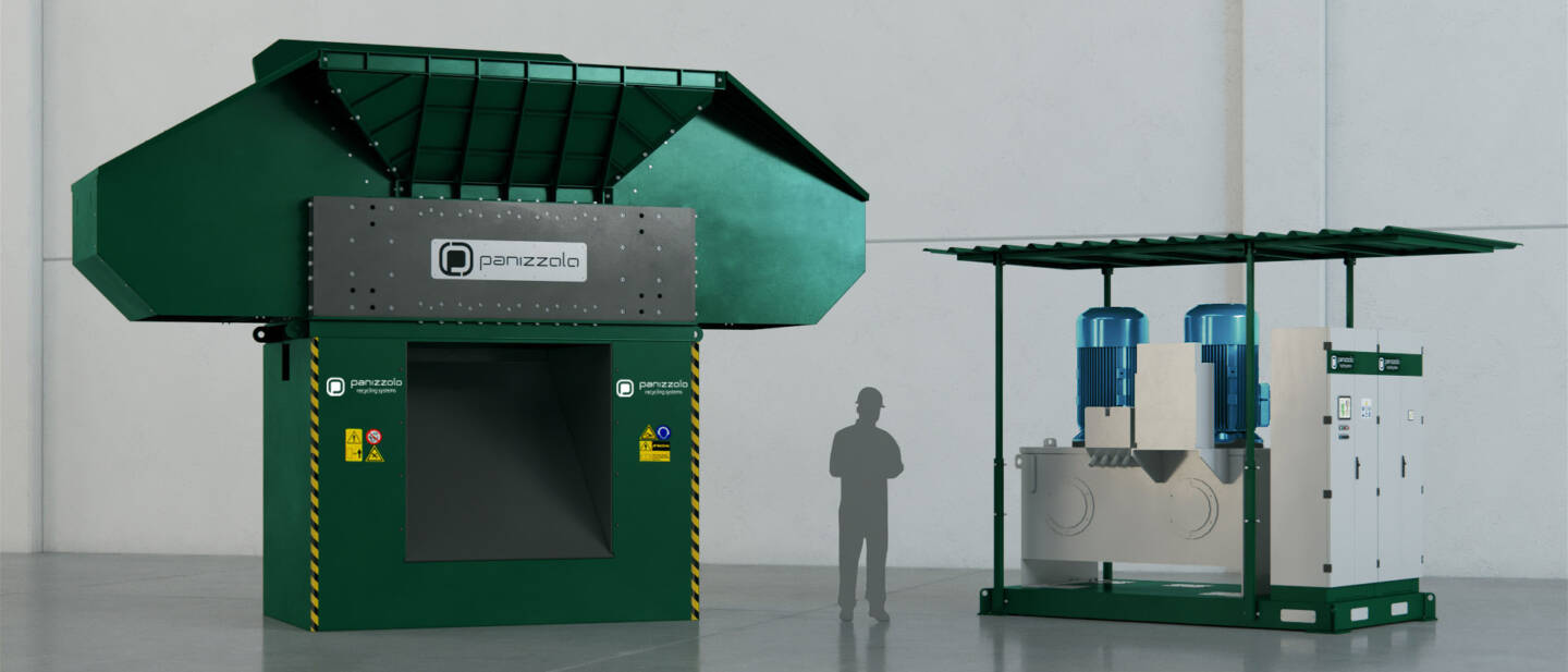 Tocător de deșeuri metalice PZ H 1500 R